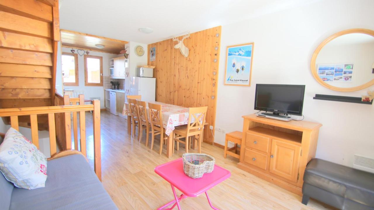 Les Chalets Du Parc Aux Etoiles - Cimes Et Neige Apartman Puy-Saint-Vincent Kültér fotó