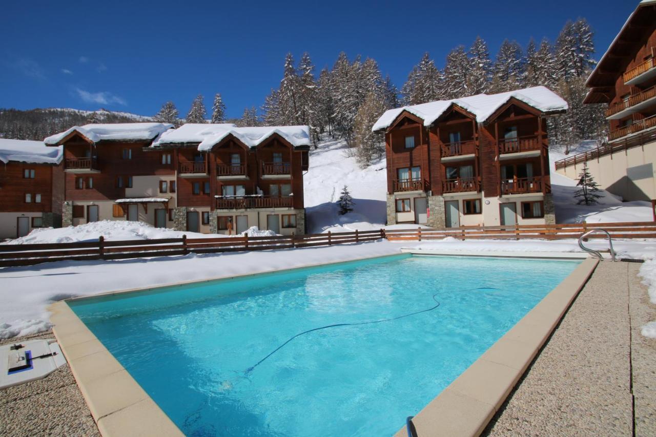 Les Chalets Du Parc Aux Etoiles - Cimes Et Neige Apartman Puy-Saint-Vincent Kültér fotó