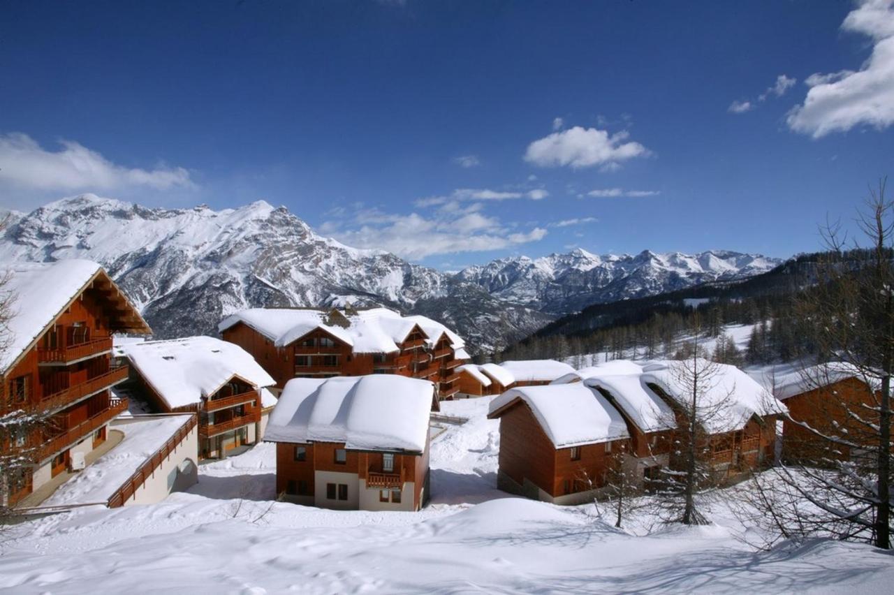 Les Chalets Du Parc Aux Etoiles - Cimes Et Neige Apartman Puy-Saint-Vincent Kültér fotó