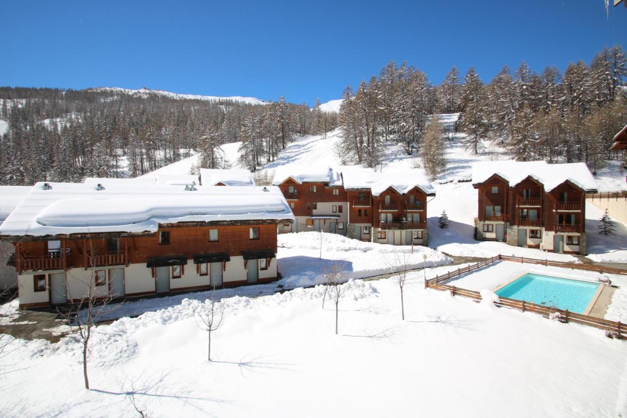 Les Chalets Du Parc Aux Etoiles - Cimes Et Neige Apartman Puy-Saint-Vincent Kültér fotó